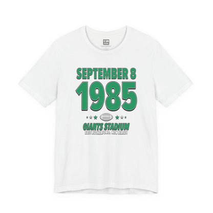 Philadelphia Football – September 8, 1985 – Origin Tee (Black & White)