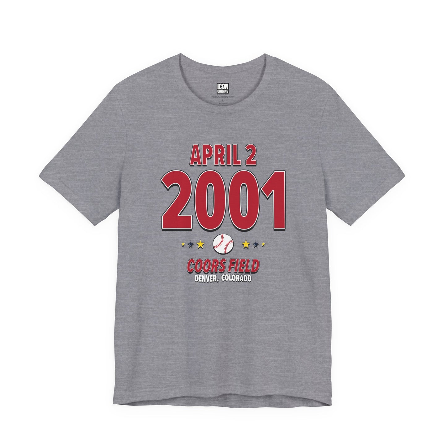 St. Louis Baseball – April 2, 2001 – Origin Tee