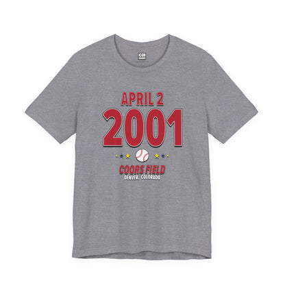 St. Louis Baseball – April 2, 2001 – Origin Tee