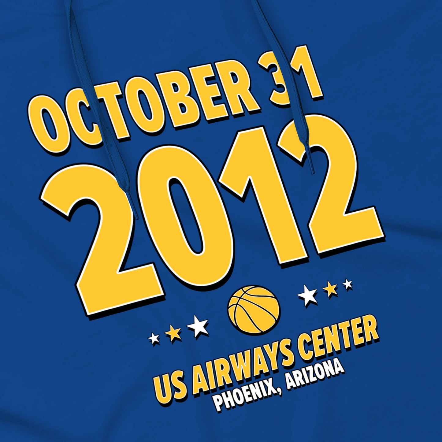 Golden State Basketball – October 31, 2012 – Hoodie