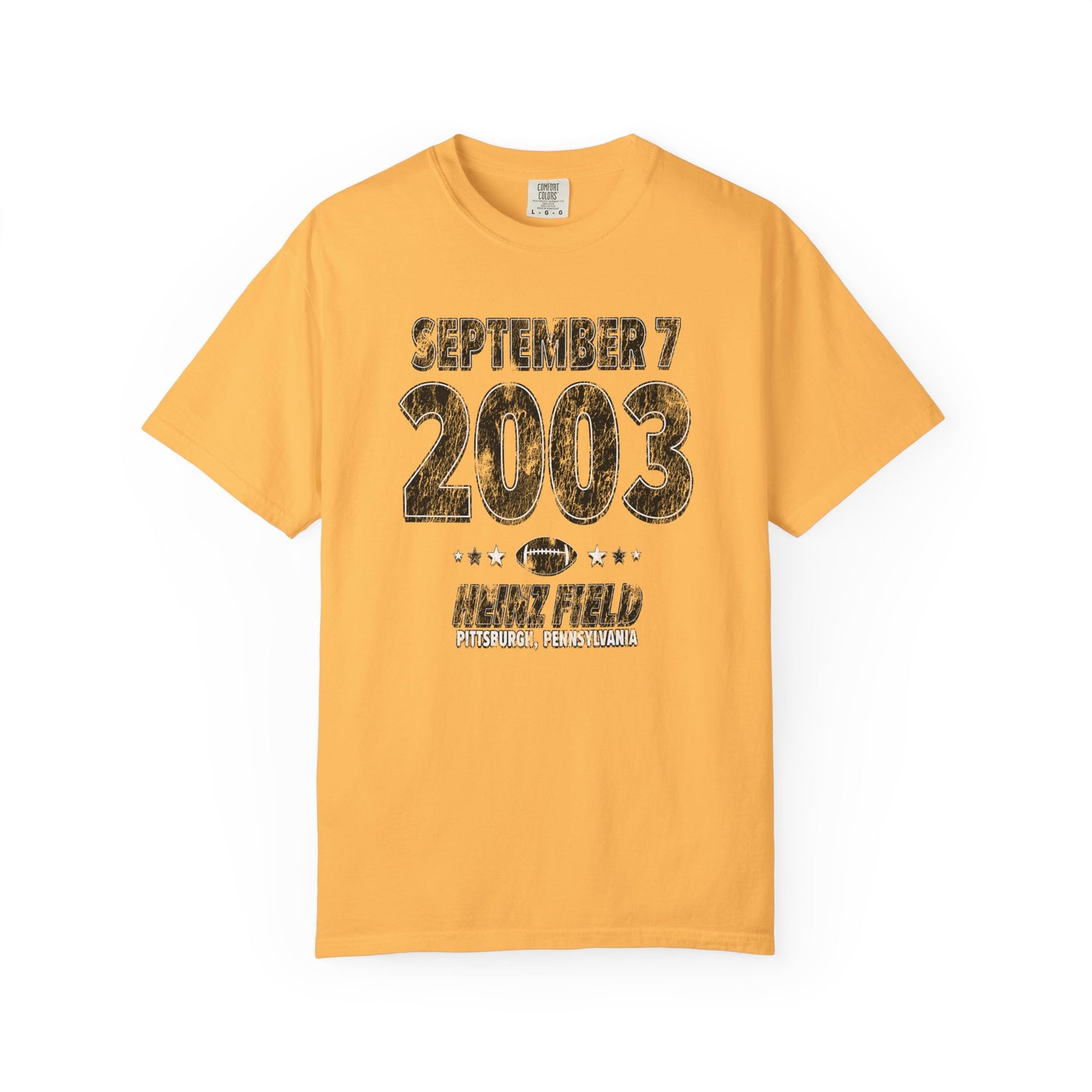 Pittsburgh Football – September 7, 2003 – Comfort Colors