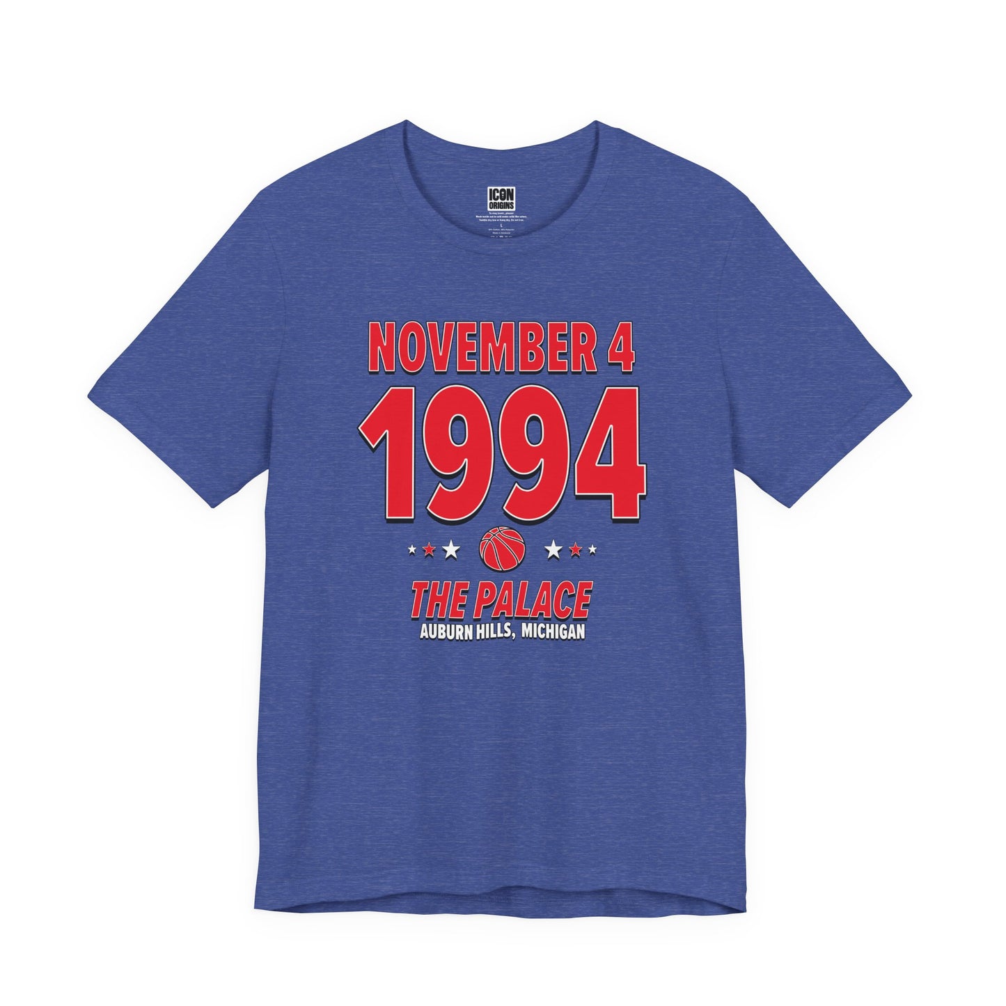 Detroit Basketball – November 4, 1994 – Origin Tee