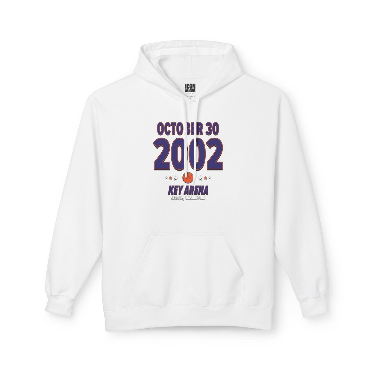 Phoenix Basketball – October 30, 2002 – Hoodie (Black & White)