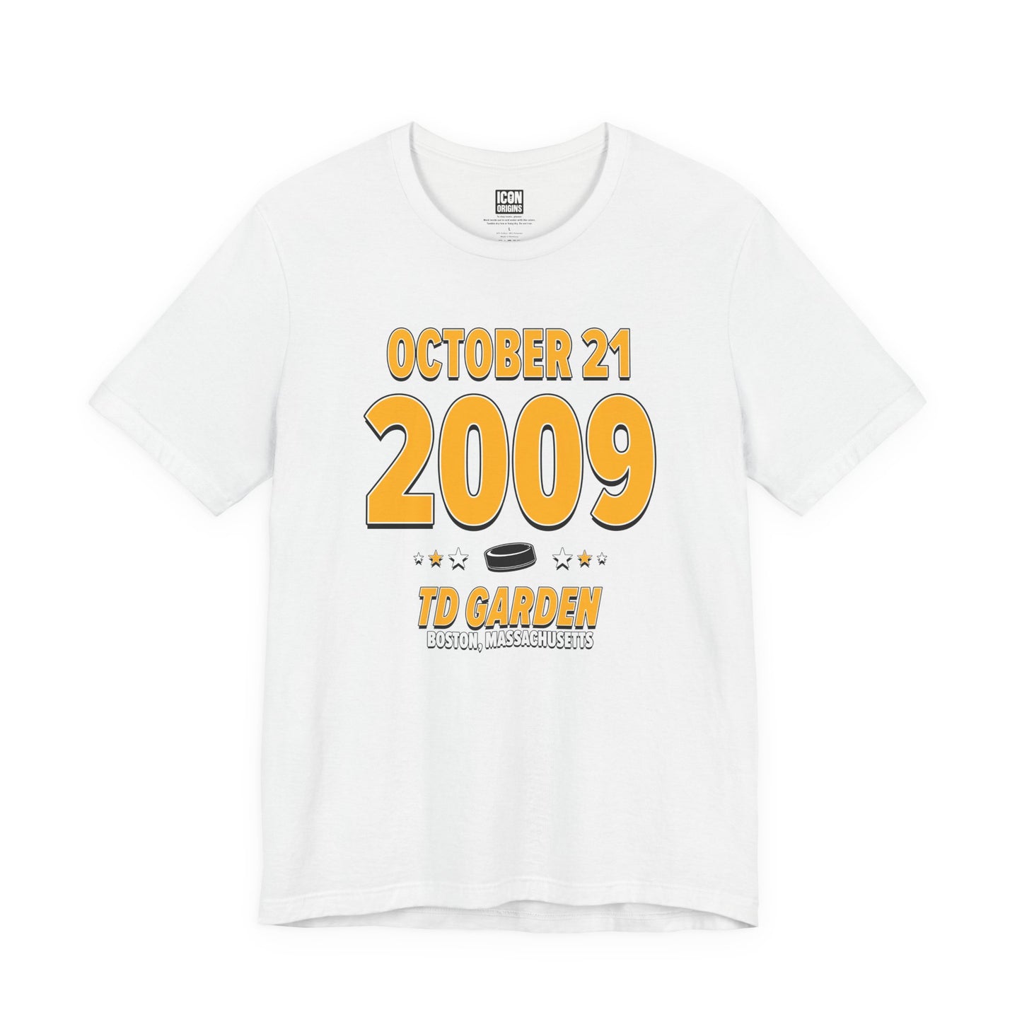 Boston Hockey – October 21, 2009 – Origin Tee (Black & White)