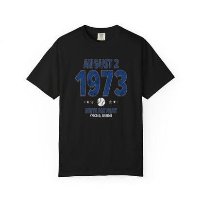 Kansas City Baseball – August 2, 1973 – Comfort Colors (Black & White)