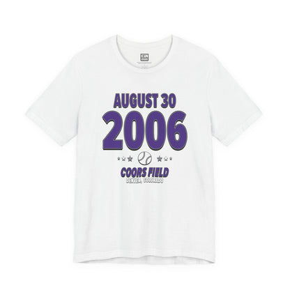 Colorado Baseball – August 30, 2006 – Origin Tee (Black & White)