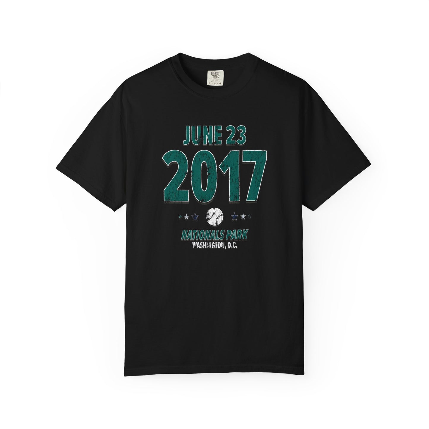 Seattle Baseball – June 23, 2017 – Comfort Colors (Black & White)