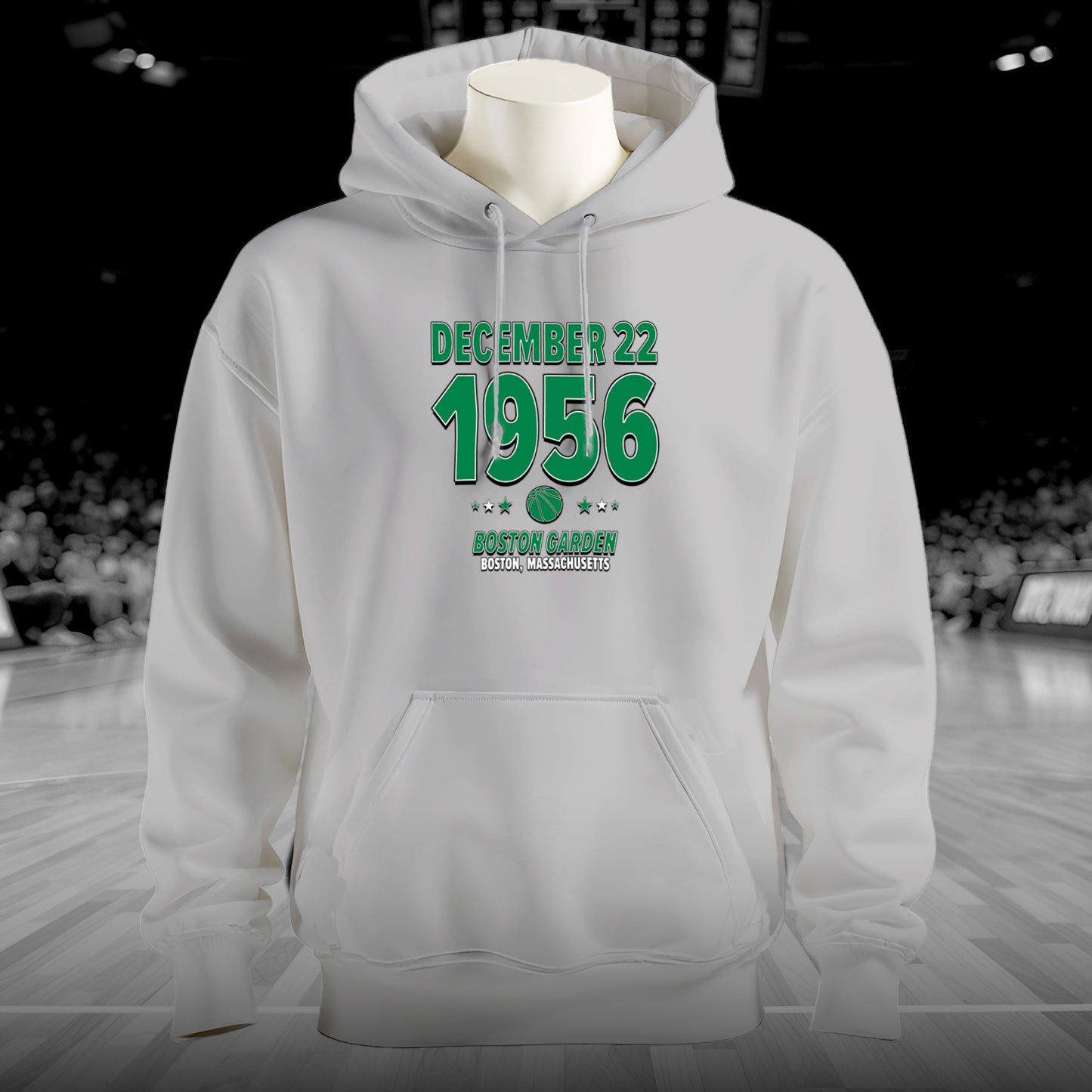 Boston Basketball – December 22, 1956 – Hoodie