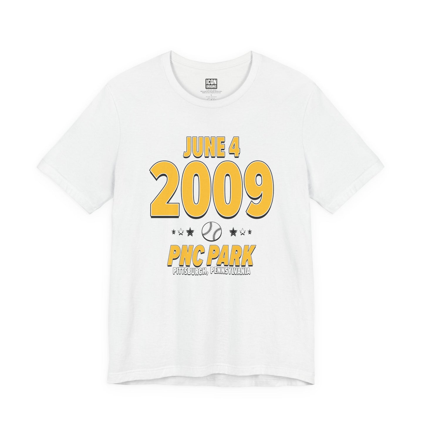 Pittsburgh Baseball – June 4, 2009 – Origin Tee (Black & White)