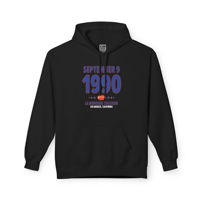 Denver Football – September 9, 1990 – Hoodie (Black & White)