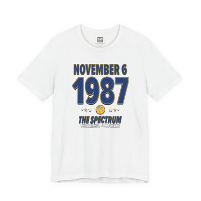 Indiana Basketball – November 6, 1987 – Origin Tee (Black & White)