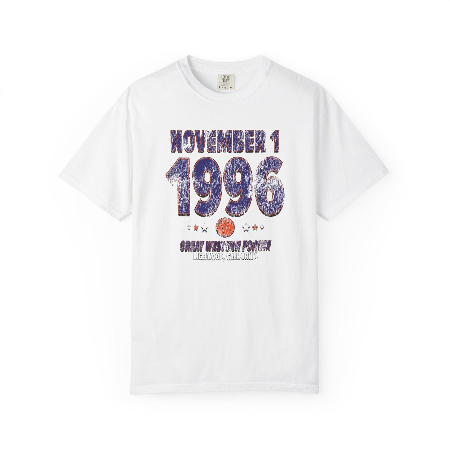 Phoenix Basketball – November 1, 1996 – Comfort Colors (Black & White)