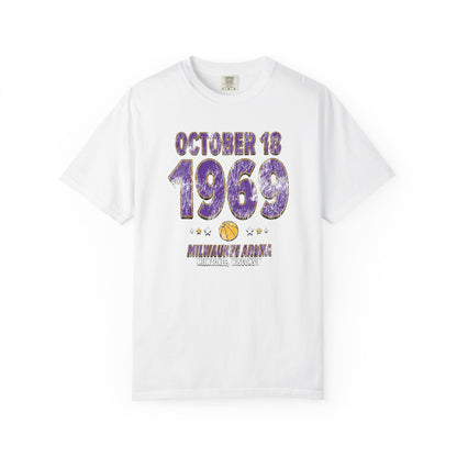 Los Angeles Basketball – October 18, 1969 – Comfort Colors (Black & White)