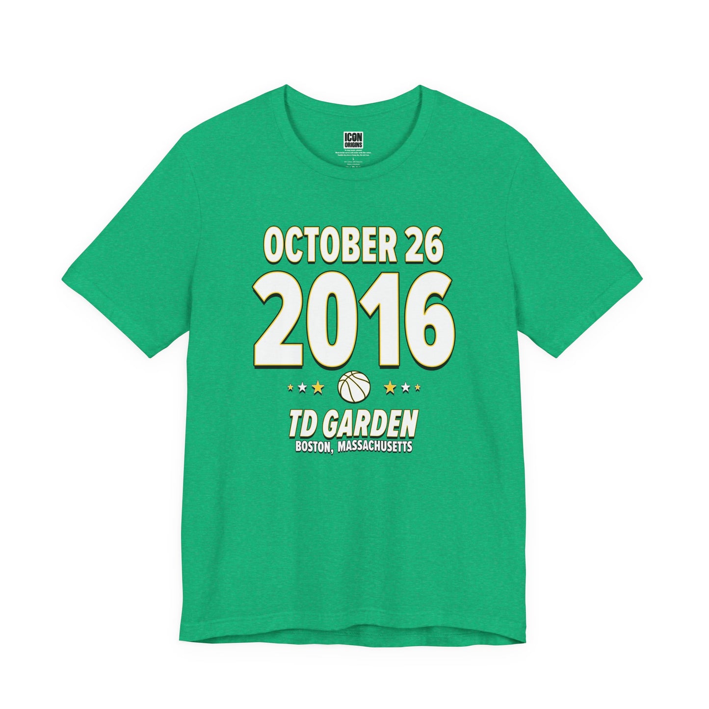Boston Basketball – October 26, 2016 – Origin Tee