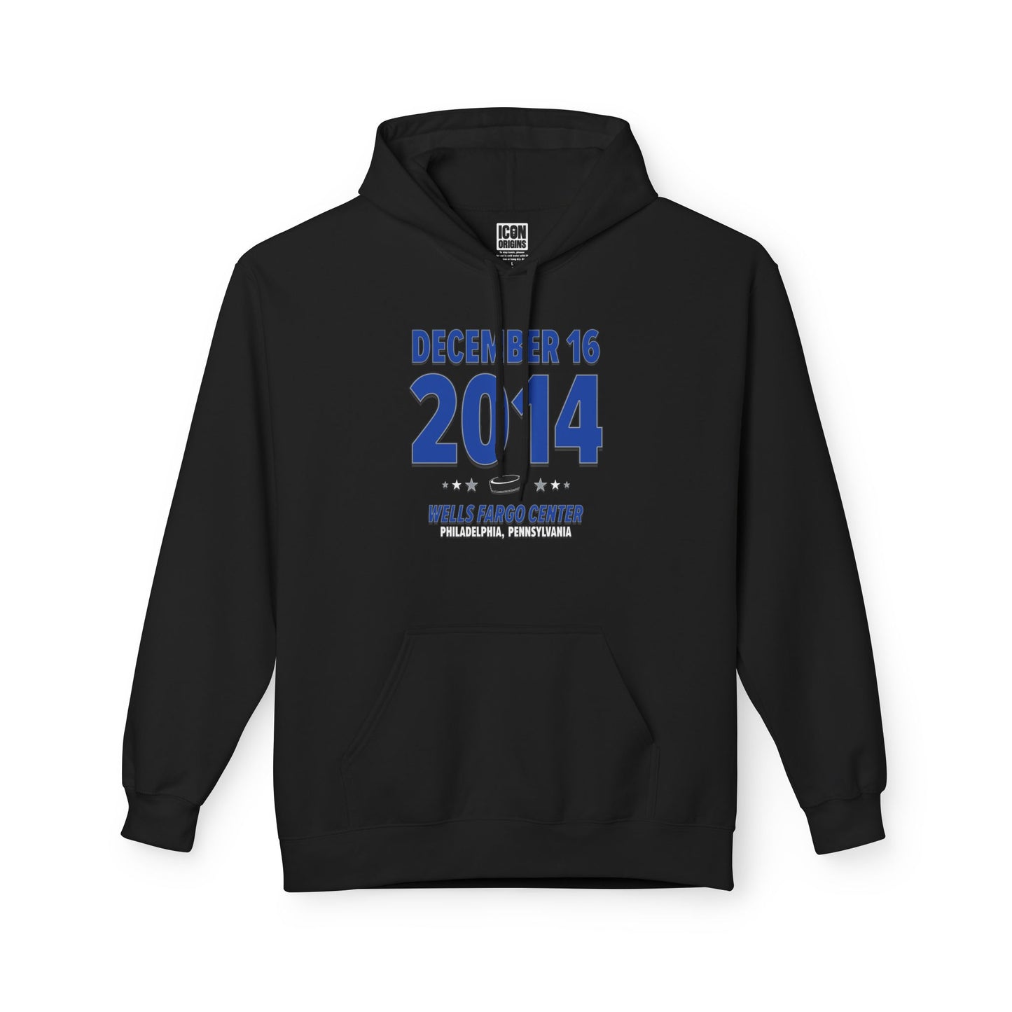Tampa Bay Hockey – December 16, 2014 – Hoodie (Black & White)