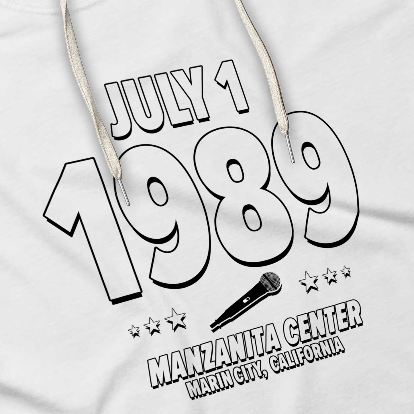 Poetic Juice – 1989 – Hoodie (Black & White)