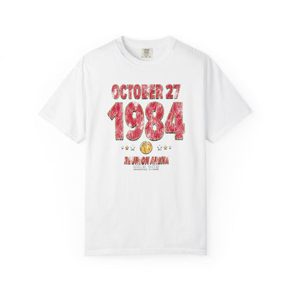Houston Basketball – October 27, 1984 – Comfort Colors (Black & White)
