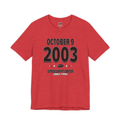 Carolina Hockey – October 9, 2003 – Origin Tee
