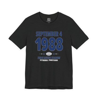 Dallas Football – September 4, 1988 – Origin Tee (Black & White)