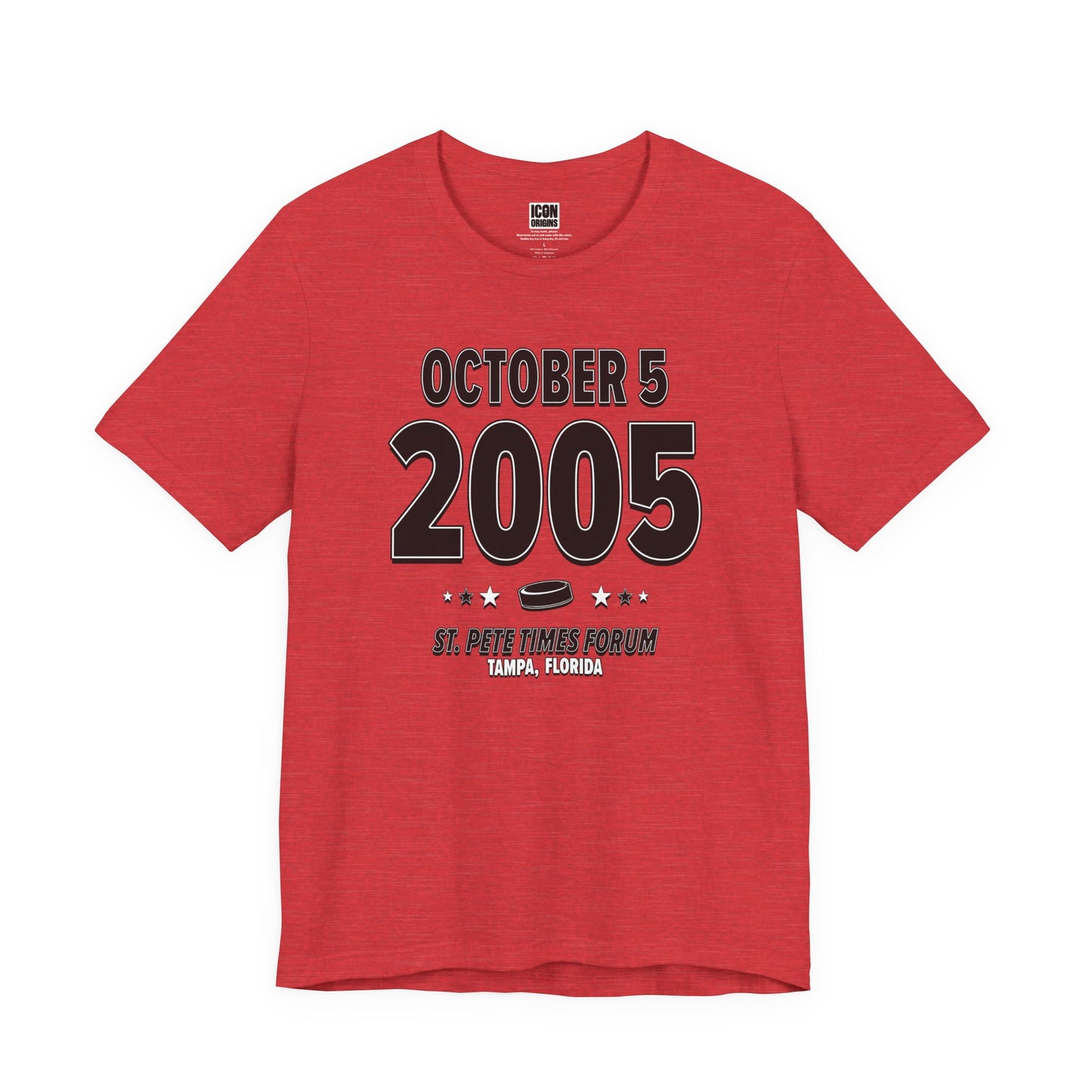 Carolina Hockey – October 5, 2005 – Origin Tee