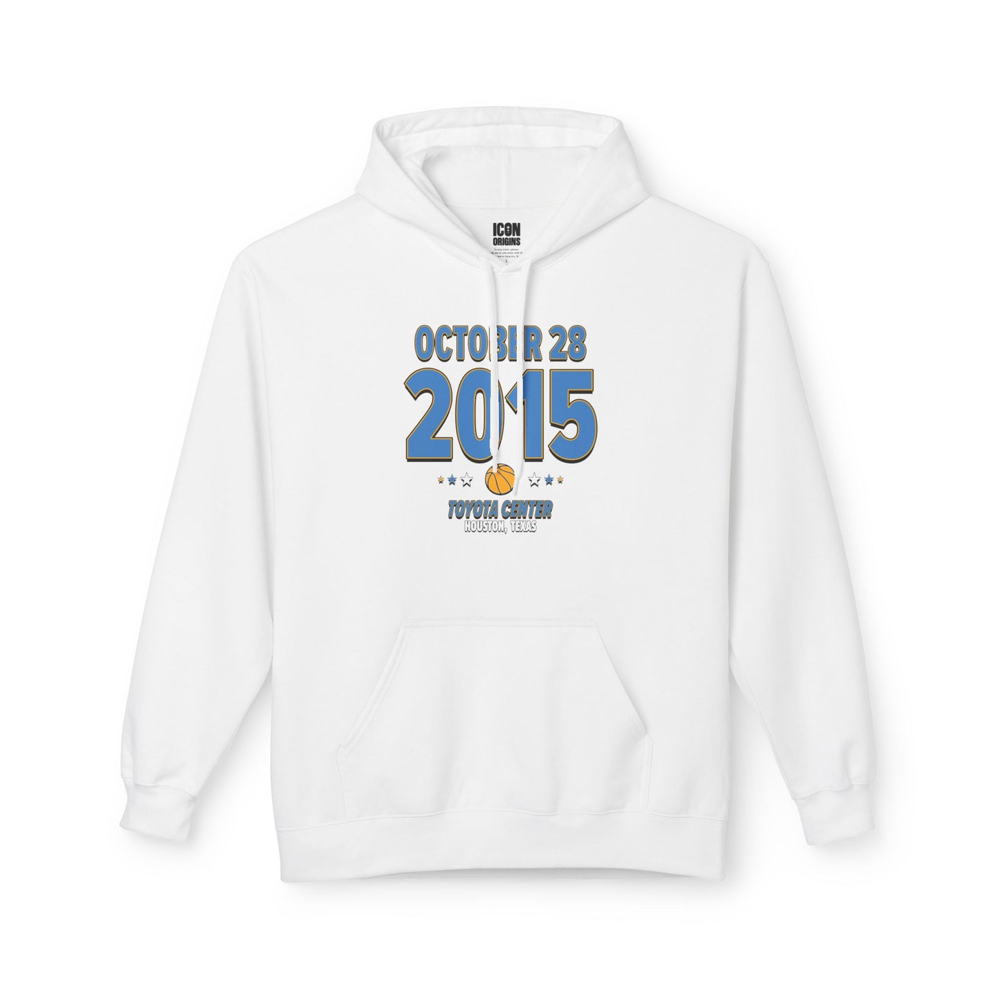 Denver Basketball – October 28, 2015 – Hoodie (Black & White)