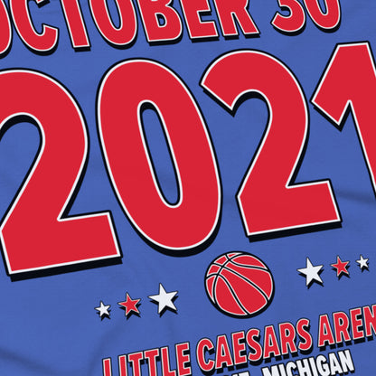 Detroit Basketball – October 30, 2021 – Origin Tee