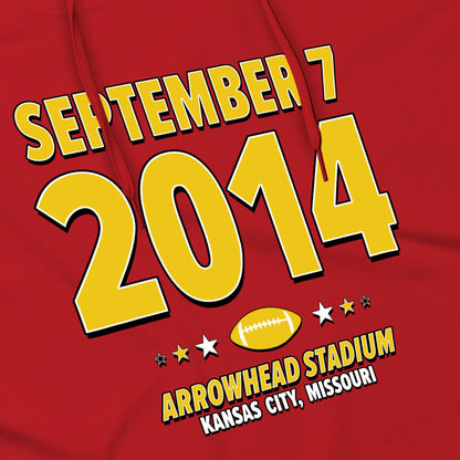 Kansas City Football – September 7, 2014 – Hoodie