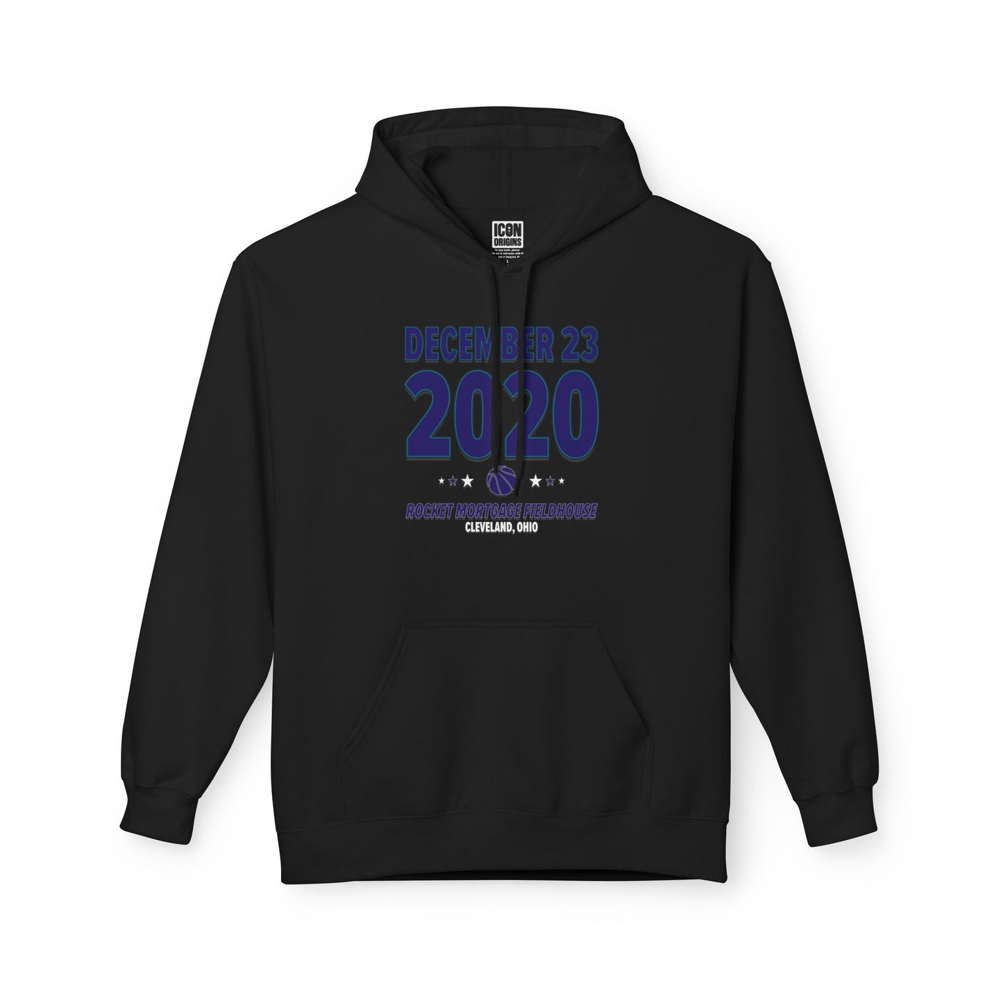 Charlotte Basketball – December 23, 2020 – Hoodie (Black & White)