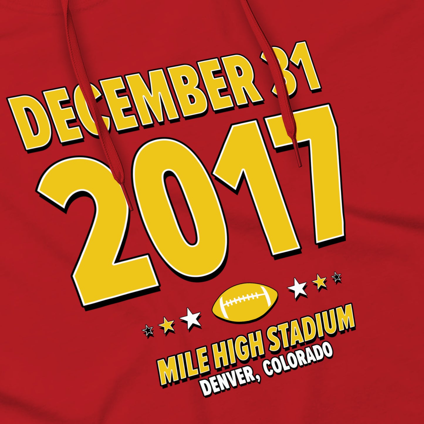 Kansas City Football – December 31, 2017 – Hoodie