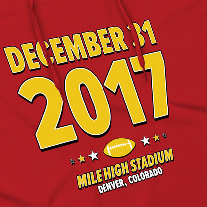 Kansas City Football – December 31, 2017 – Hoodie