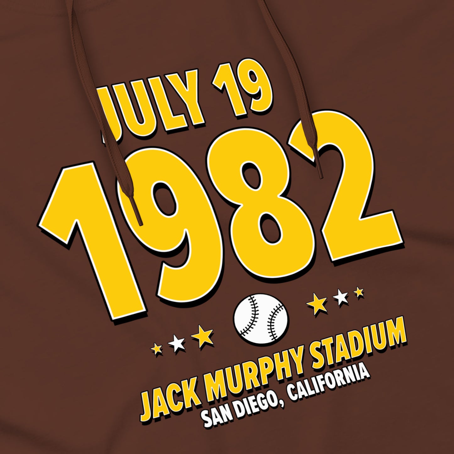 San Diego Baseball – July 19, 1982 – Hoodie
