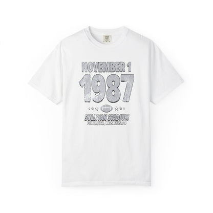 Los Angeles Football – November 1, 1987 – Comfort Colors (Black & White)