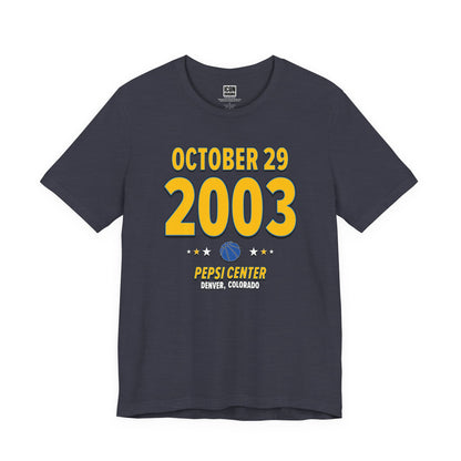 Denver Basketball – October 29, 2003 – Origin Tee