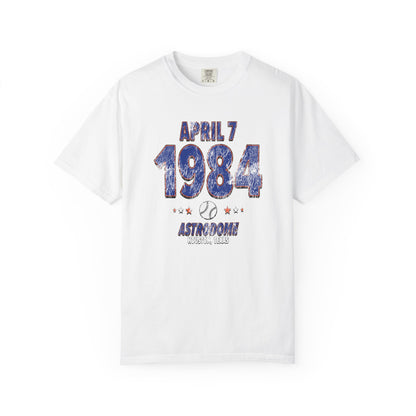 New York Baseball – April 7, 1984 – Comfort Colors (Black & White)