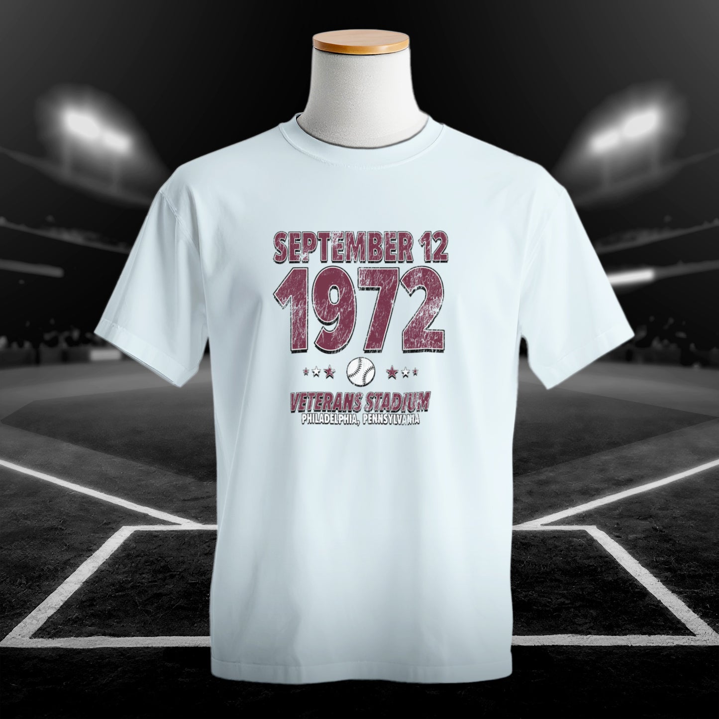 Philadelphia Baseball – September 12, 1972 – Comfort Colors
