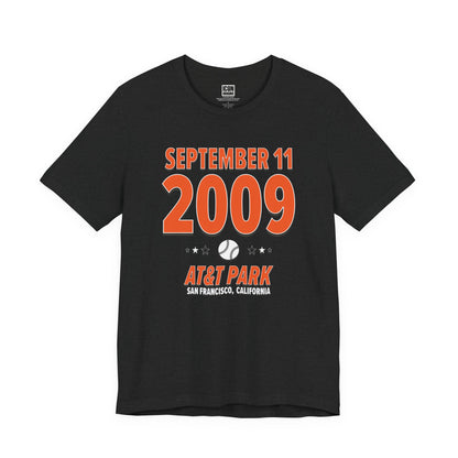 San Francisco Baseball – September 11, 2009 – Origin Tee (Black & White)