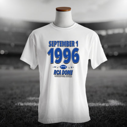 Indianapolis Football – September 1, 1996 – Origin Tee (Black & White)
