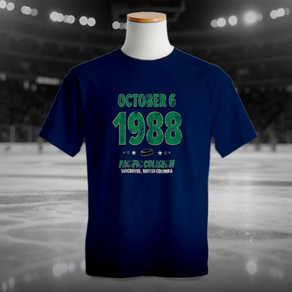 Vancouver Hockey – October 6, 1988 – Comfort Colors