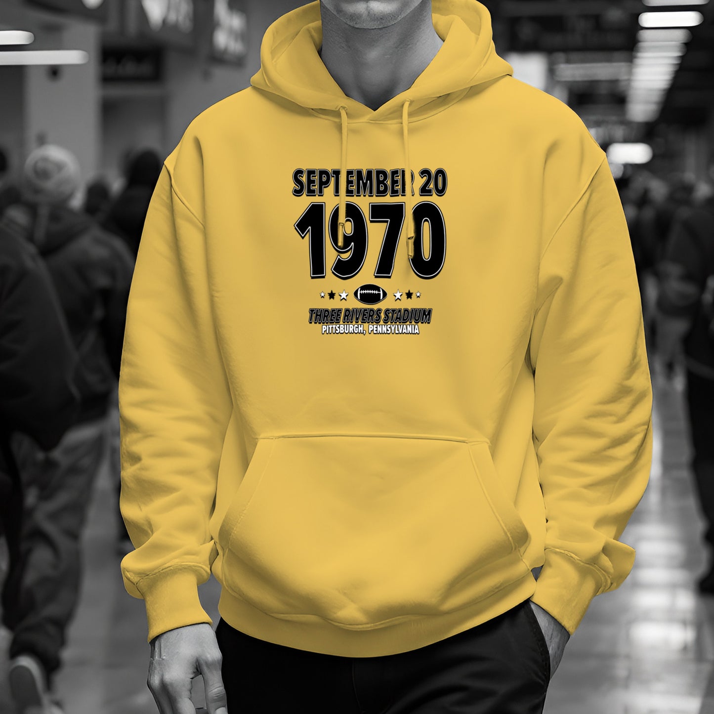 Pittsburgh Football – September 20, 1970 – Hoodie