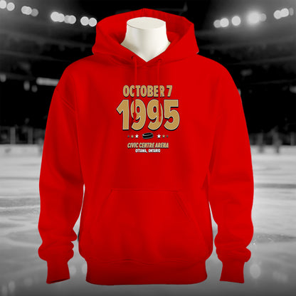 Ottawa Hockey – October 7, 1995 – Hoodie