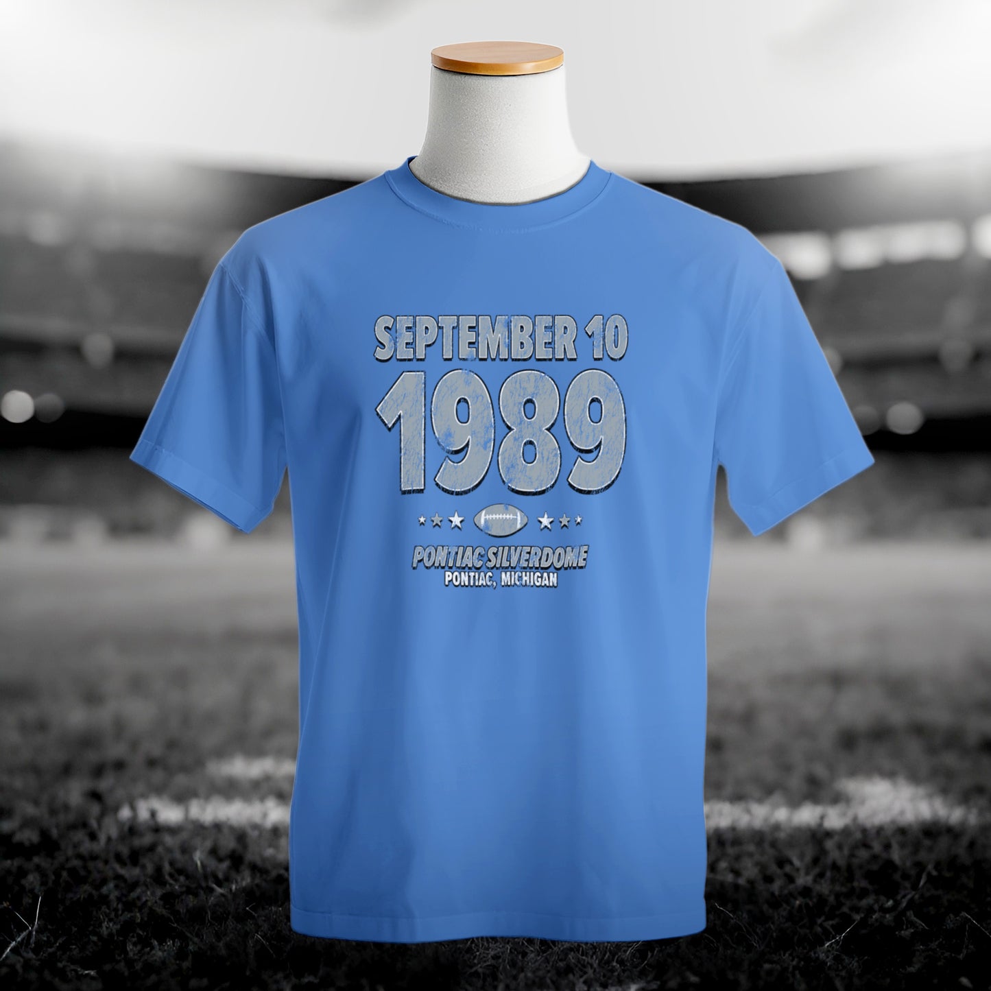 Detroit Football – September 10, 1989 – Comfort Colors