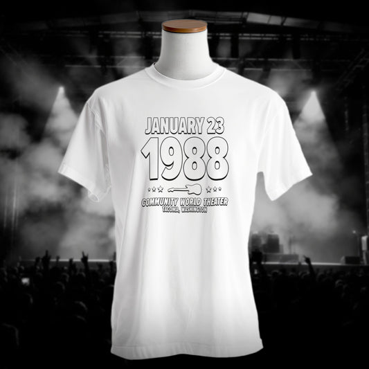 Grunge Messiahs – 1988 – Origin Tee (Black & White)