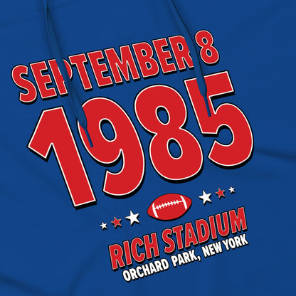 Buffalo Football – September 8, 1985 – Hoodie