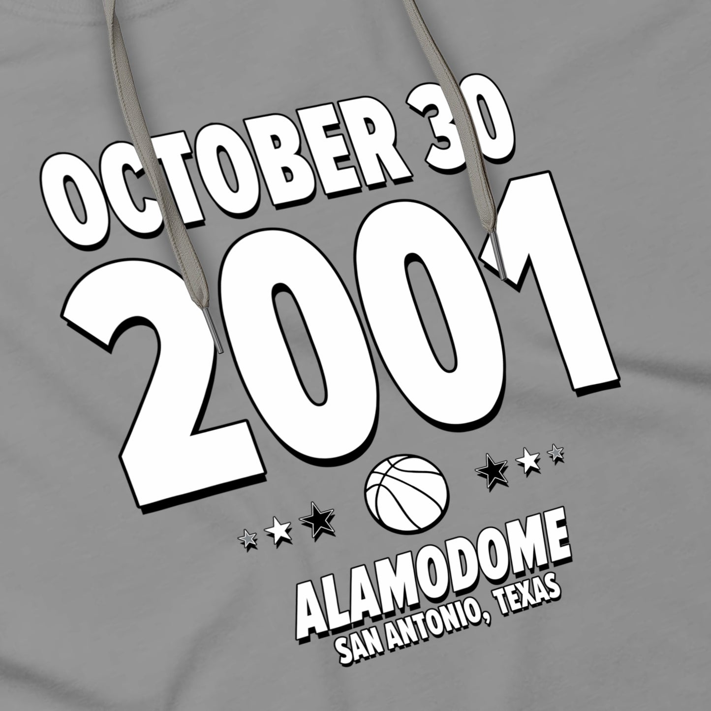 San Antonio Basketball – October 30, 2001 – Hoodie