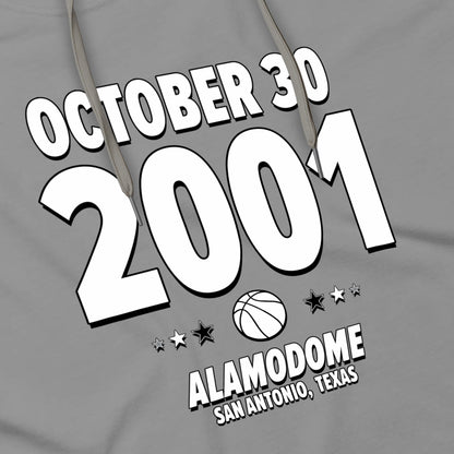San Antonio Basketball – October 30, 2001 – Hoodie