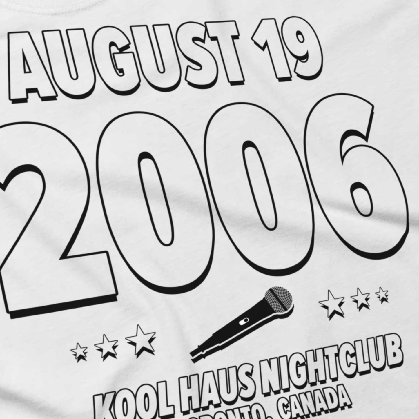 Maple Flow – 2006 – Origin Tee (Black & White)