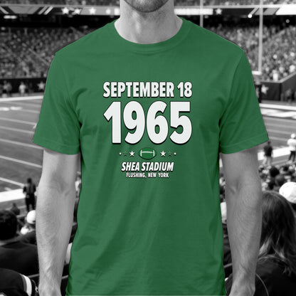 New York Football – September 18, 1965 – Origin Tee