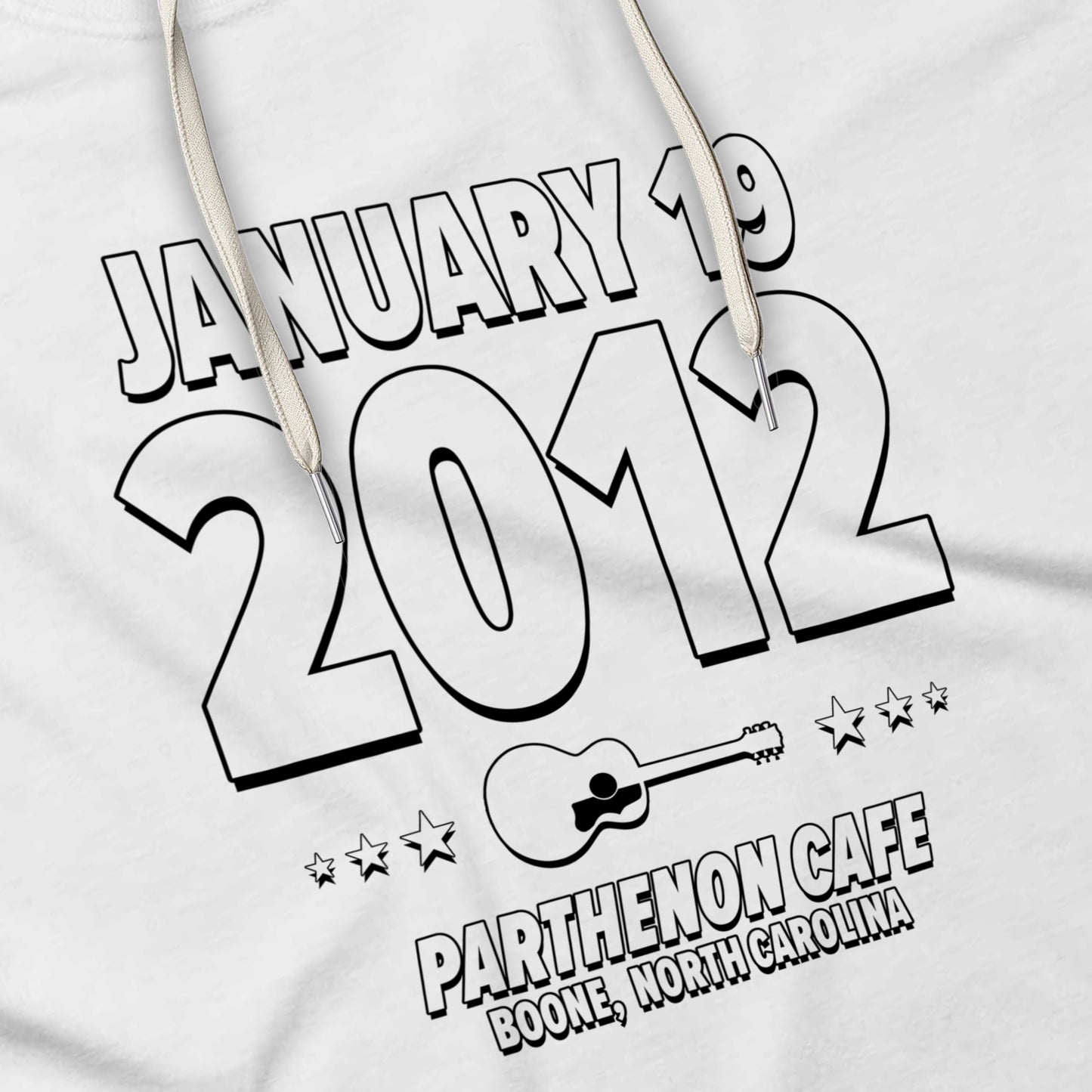 NC Hurricane – 2012 – Hoodie (Black & White)