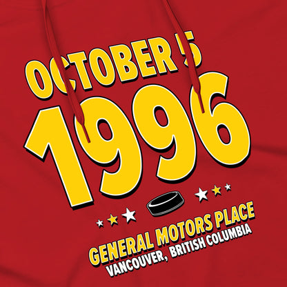 Calgary Hockey – October 5, 1996 – Hoodie
