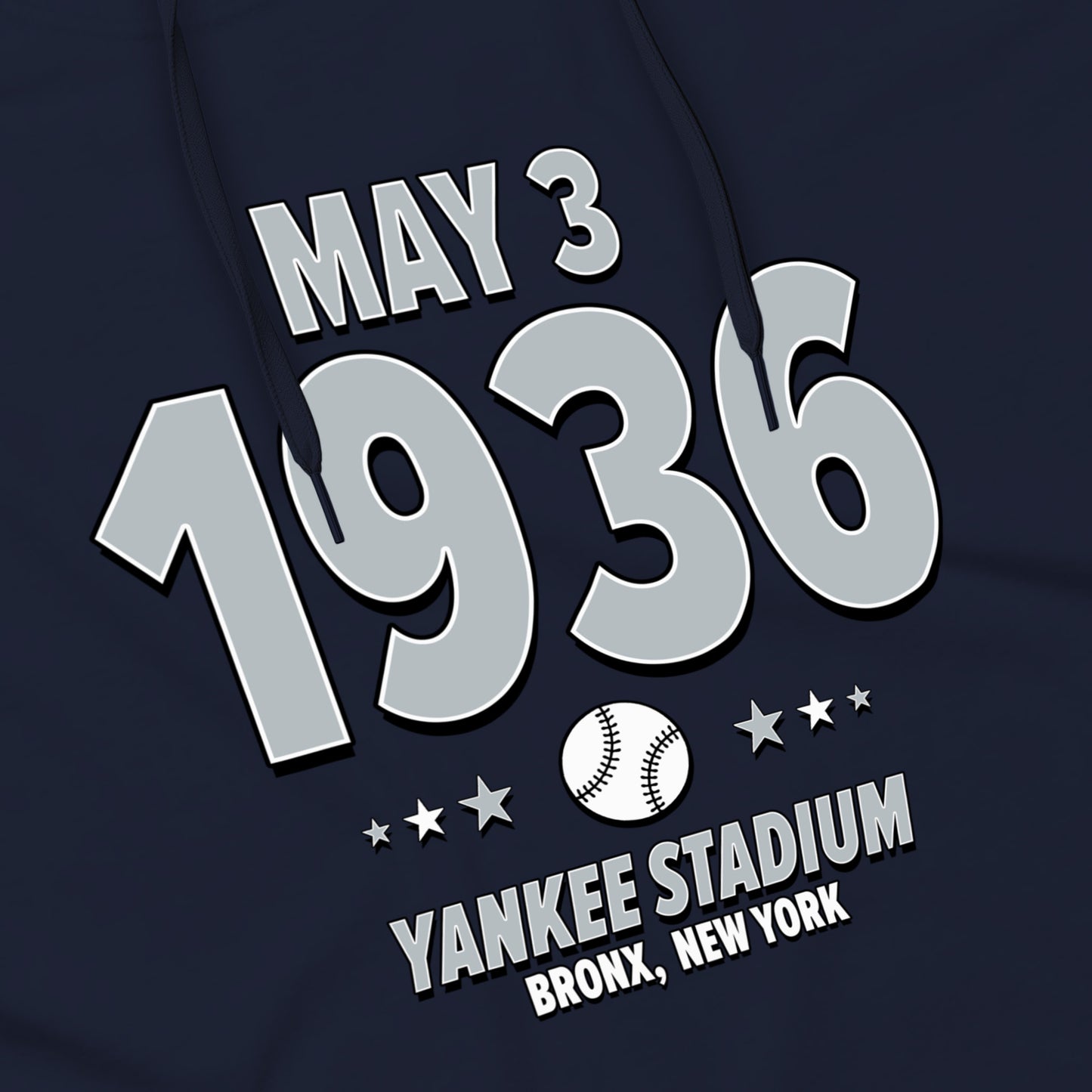 New York Baseball – May 3, 1936 – Hoodie